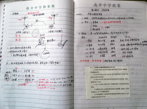 新学期教案检查通讯